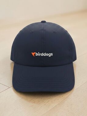 Birddogs Blue One Size Adjustable Lightweight Golf Hat Quick-Dry Comfort Stretch
